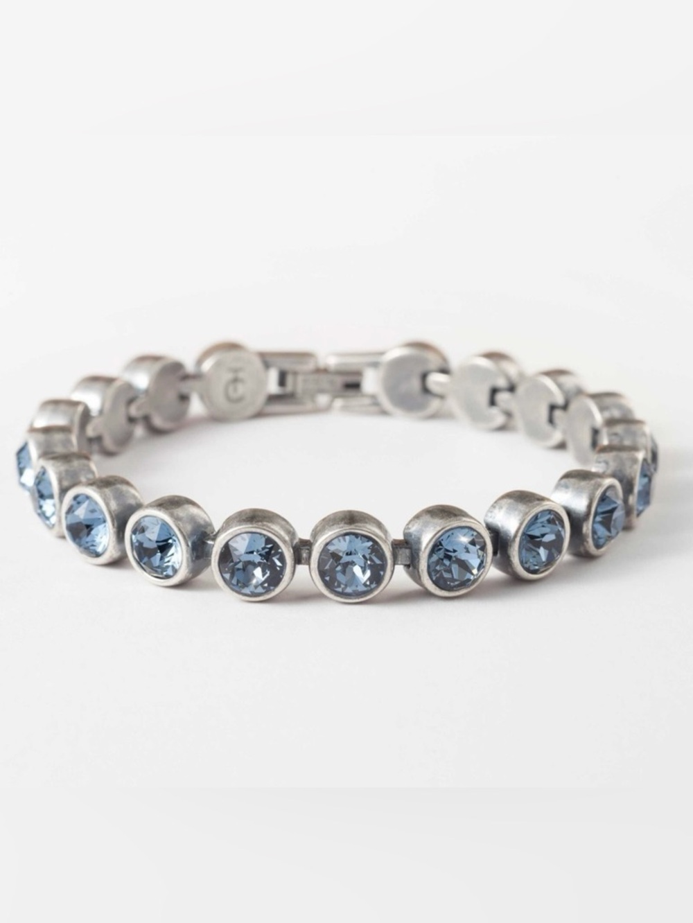 Touchstone Crystal Denim Blue Ice Bracelet